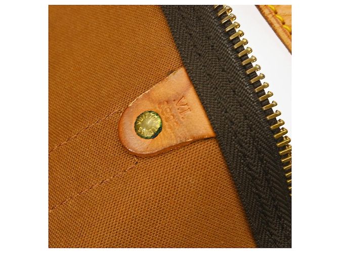 Louis Vuitton Keepall Bandouliere Monogram Canvas 60 Marrone - vista 5