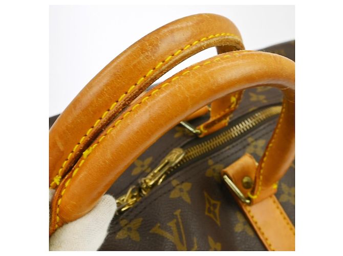Louis Vuitton Keepall Bandouliere Monogram Canvas 60 Marrone - vista 6