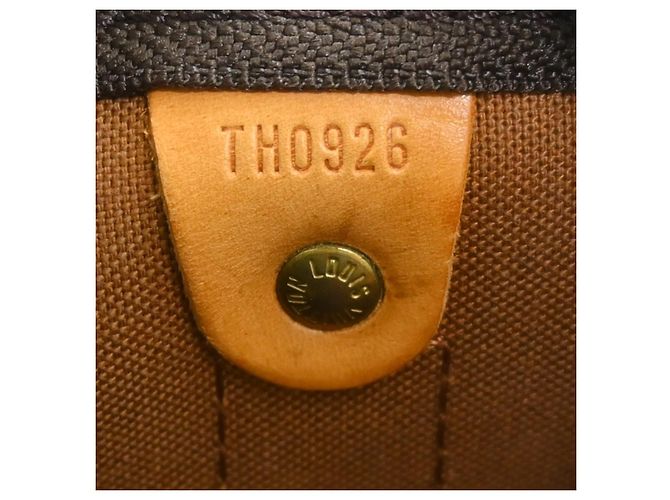 Louis Vuitton Keepall Bandouliere Monogram Canvas 55 Marrone - vista 5