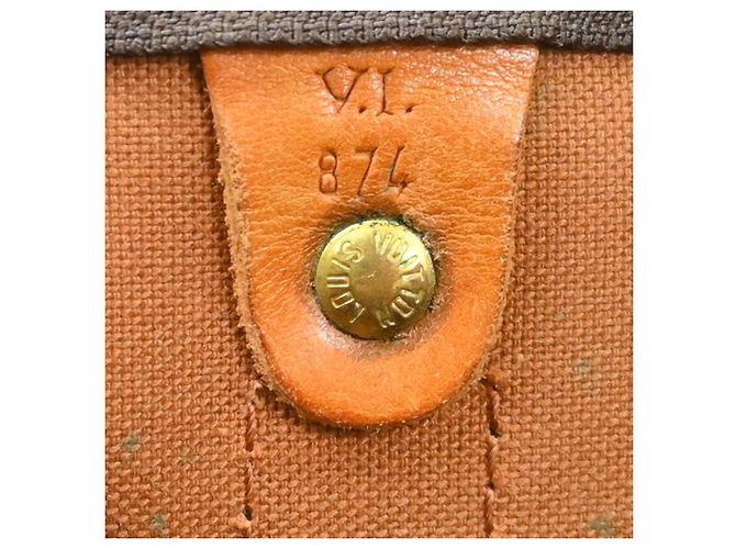 Louis Vuitton Keepall Monogram Canvas 45 Marrone - vista 5