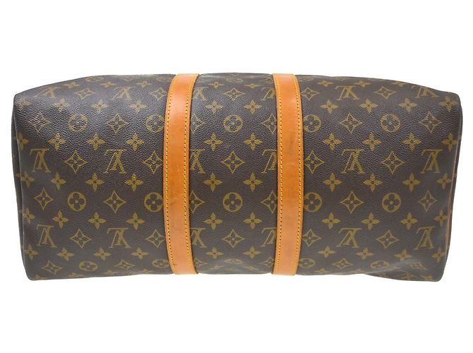 Louis Vuitton Keepall Monogram Canvas 45 Marrone - vista 7