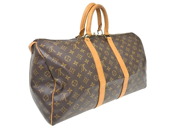 Louis Vuitton Keepall Monogram Canvas 45 Marron - vue 2