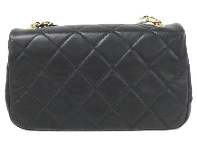 Borsa a tracolla Chanel AS2210 in pelle di vitello nera Nero - vista 2