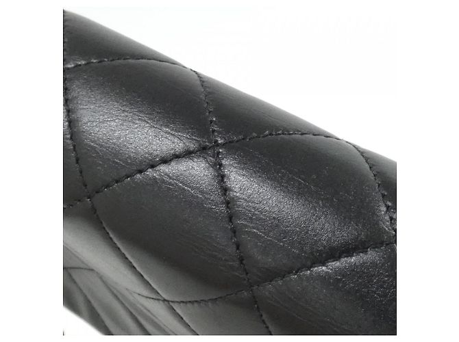 Borsa a tracolla Chanel AS2210 in pelle di vitello nera Nero - vista 6