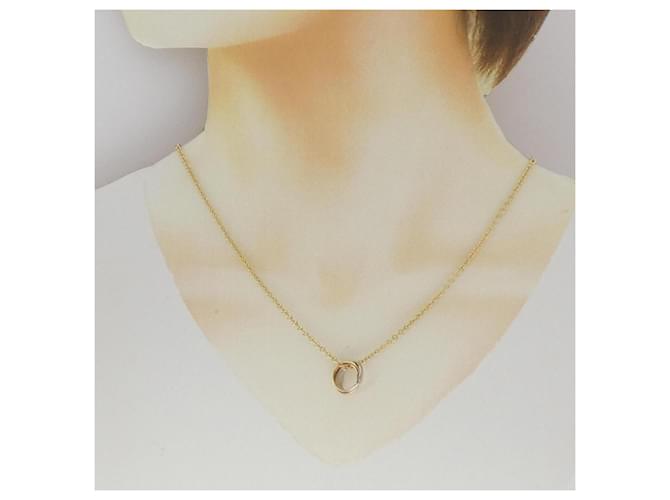 Collana Trinity Cartier D'oro - vista 5
