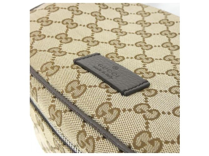 Marsupio Gucci GG Canvas Marrone Beige - vista 5