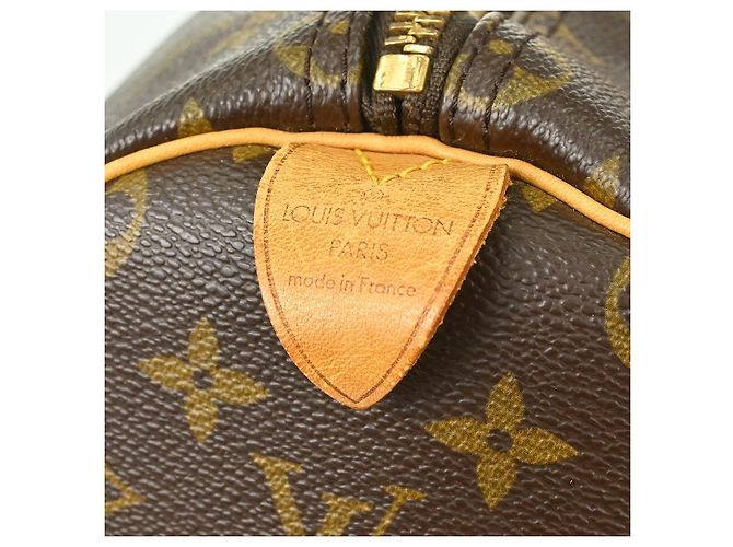 Louis Vuitton Keepall Monogram Canvas 50 Marrone - vista 4