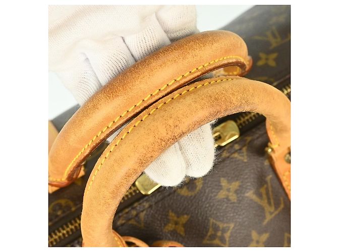 Louis Vuitton Keepall Monogram Canvas 50 Marrone - vista 6