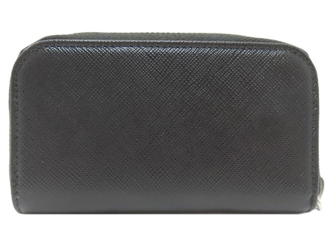 Prada Saffiano Leder Schlüsselcase Schwarz - Ansicht 2