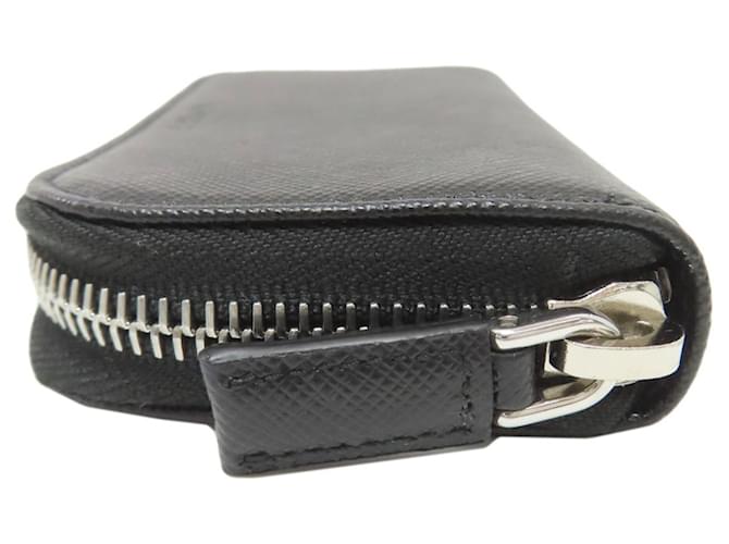 Prada Saffiano Leder Schlüsselcase Schwarz - Ansicht 3