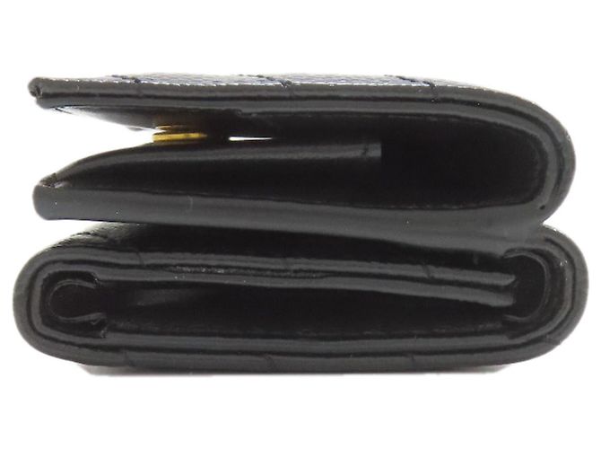 Cartera tríptico Cassandra V-stitch Yves Saint Laurent Negro - vista 3