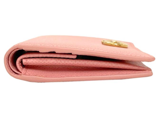 Cartera Bi-Fold Gancini Salvatore Ferragamo Rosa - vista 3