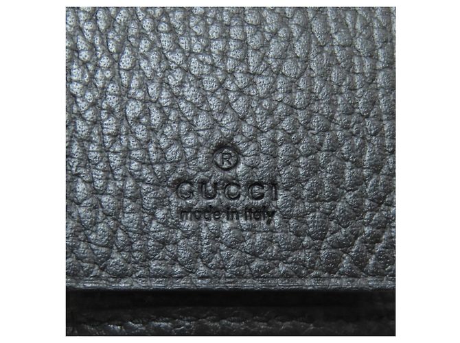Gucci 456118 Double G Schlüsselcase Schwarz - Ansicht 7
