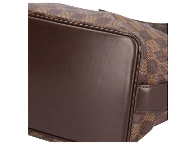 Borsa a Spalla Louis Vuitton Chelsea Damier Marrone - vista 10