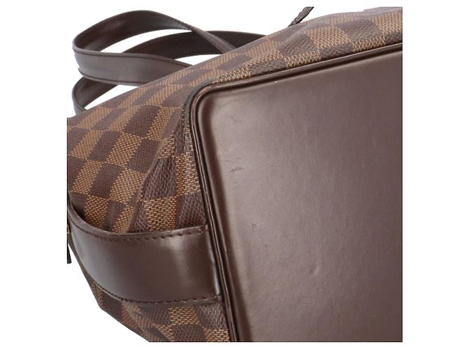 Borsa a Spalla Louis Vuitton Chelsea Damier Marrone - vista 11