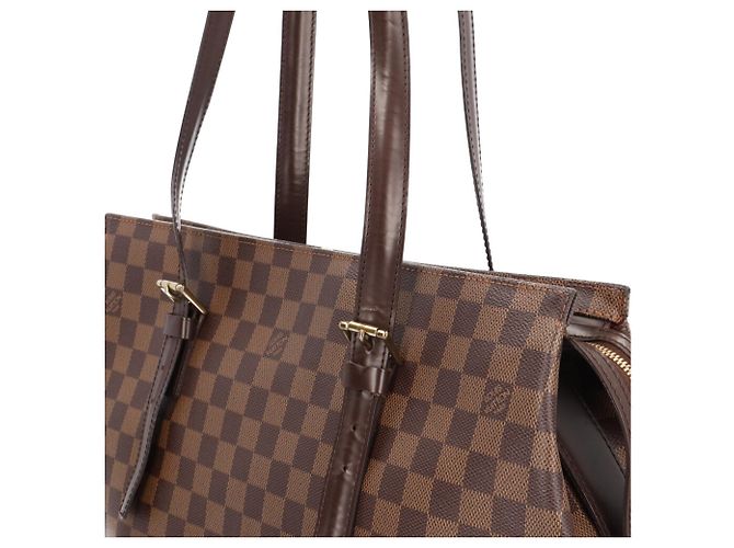 Borsa a Spalla Louis Vuitton Chelsea Damier Marrone - vista 13