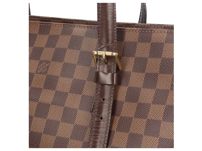 Borsa a Spalla Louis Vuitton Chelsea Damier Marrone - vista 14