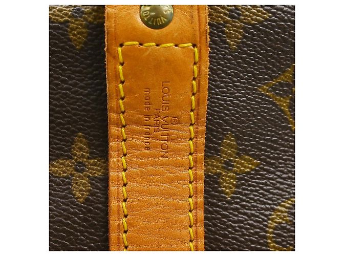 Louis Vuitton Keepall Bandouliere Monogram Canvas 60 Marrone - vista 4
