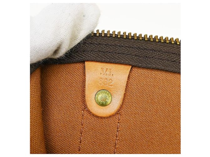Louis Vuitton Keepall Bandouliere Monogram Canvas 60 Marrone - vista 5