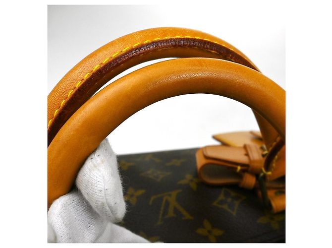 Louis Vuitton Keepall Bandouliere Monogram Canvas 60 Marrone - vista 6