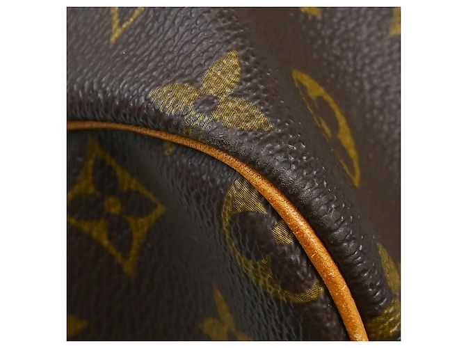 Louis Vuitton Keepall Bandouliere Monogram Canvas 60 Marrone - vista 7