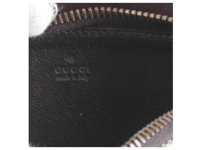 Borsa a Spalla Gucci Mini 106693 Brown GG Canvas Marrone - vista 6