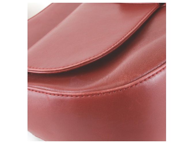 Borsa a tracolla in pelle rossa Loewe Rosso - vista 5