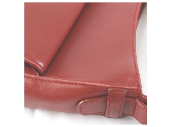 Borsa a tracolla in pelle rossa Loewe Rosso - vista 7
