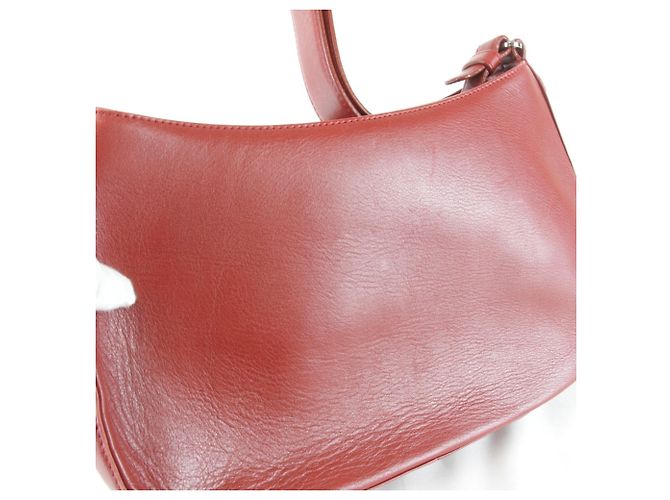 Borsa a tracolla in pelle rossa Loewe Rosso - vista 8