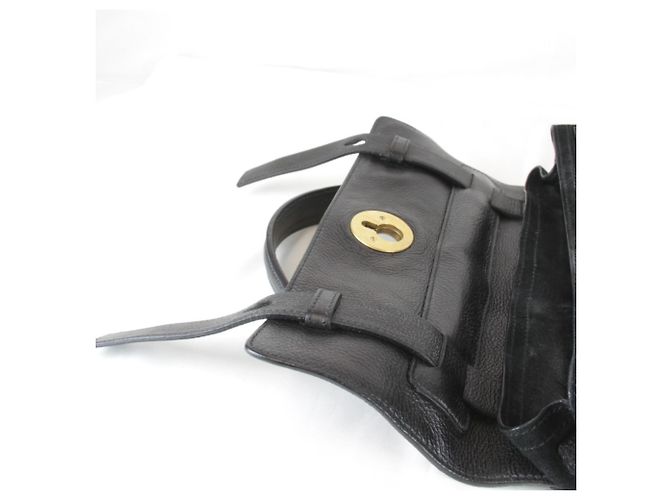 Borsa a mano in pelle Yves Saint Laurent Nero Bianco - vista 7