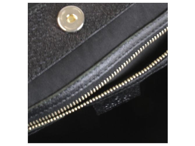 Borsa Gucci 154981 in tela GG nero e bianco - vista 10