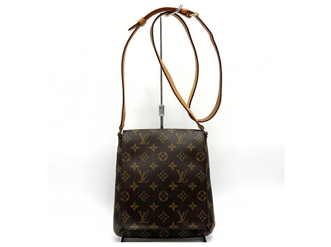 Borsa a tracolla lunga Musette Salsa Louis Vuitton Marrone Monogramma - vista 2