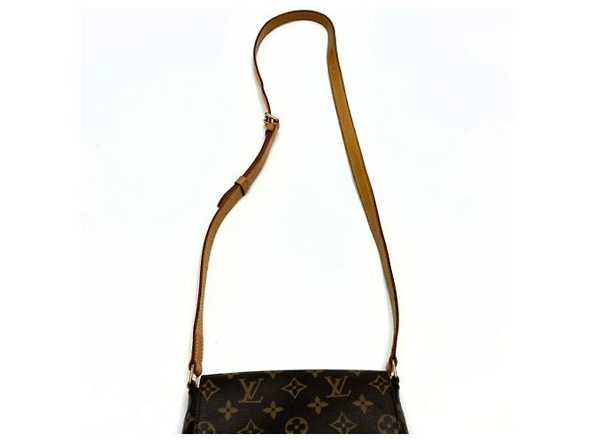 Borsa a tracolla lunga Musette Salsa Louis Vuitton Marrone Monogramma - vista 6
