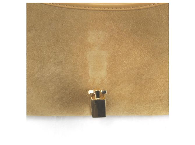 Borsa Gucci Jackie in scamosciato e pelle beige e nero - vista 10
