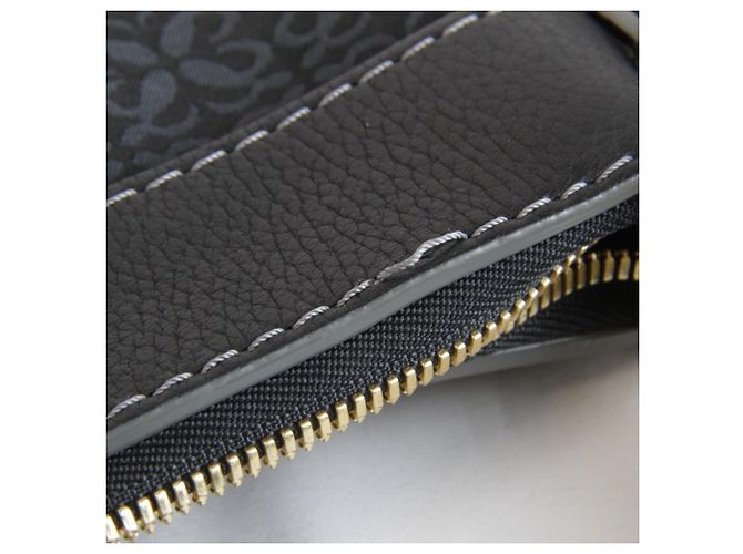 Borsa a tracolla Loewe in tela nera Nero - vista 12