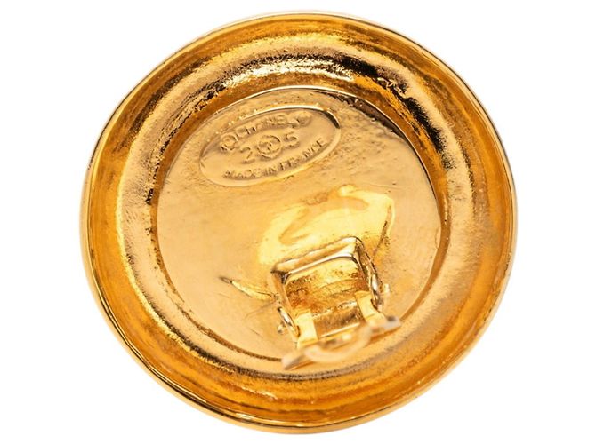 Orecchini Chanel 31 RUE CAMBON Vintage D'oro - vista 3