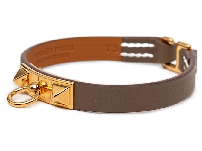 Hermès Hermes Rivale Mini Charm Armband Taupe - Ansicht 2