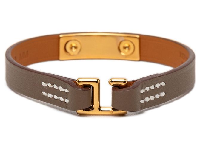 Hermès Hermes Rivale Mini Charm Armband Taupe - Ansicht 3