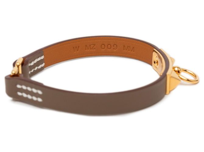 Hermès Hermes Rivale Mini Charm Armband Taupe - Ansicht 4