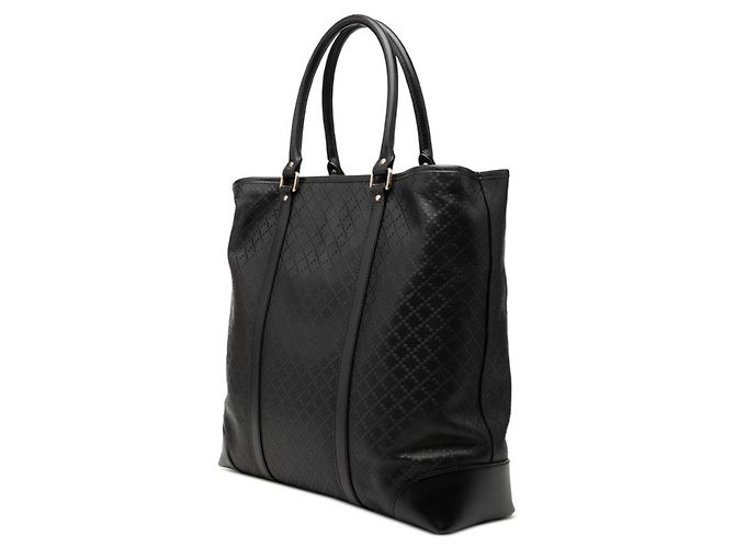 Borsa Tote a Spalla Gucci Diamante Nero - vista 2