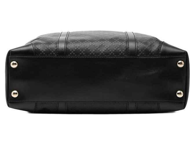 Borsa Tote a Spalla Gucci Diamante Nero - vista 3