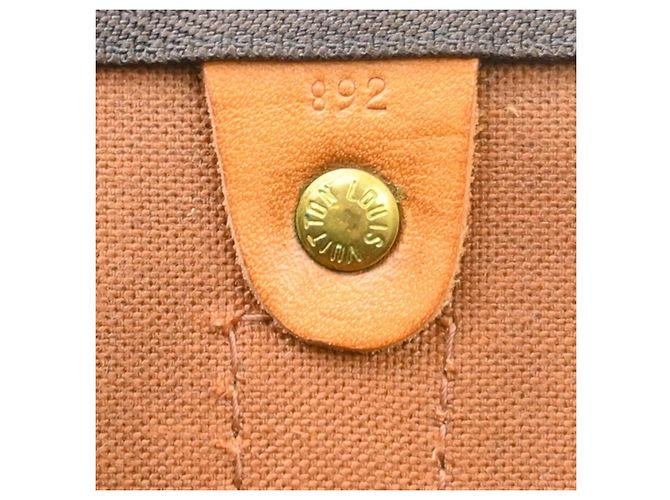 Louis Vuitton Keepall Monogram Canvas 55 Marrone - vista 4