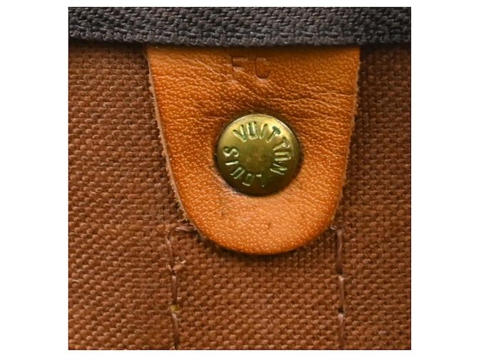 Louis Vuitton Keepall Monogram Canvas 55 Marrone - vista 5