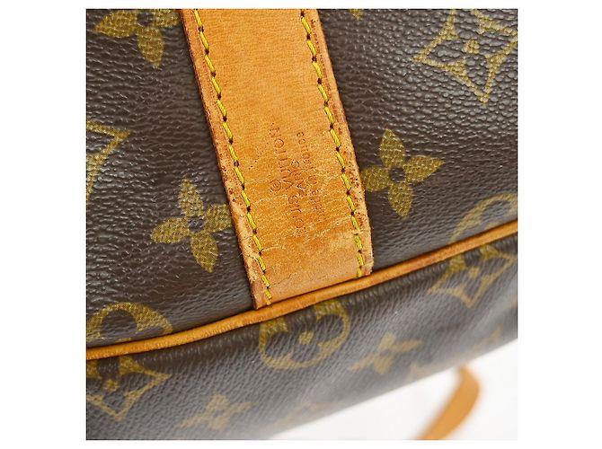 Louis Vuitton Keepall Bandouliere Monogram Canvas 55 Marron - vue 4