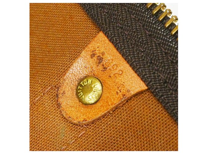 Louis Vuitton Keepall Bandouliere Monogram Canvas 60 Marrone - vista 4