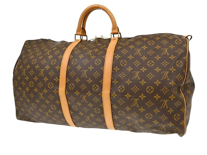 Louis Vuitton Keepall Monogram Canvas 60 Marrone - vista 2