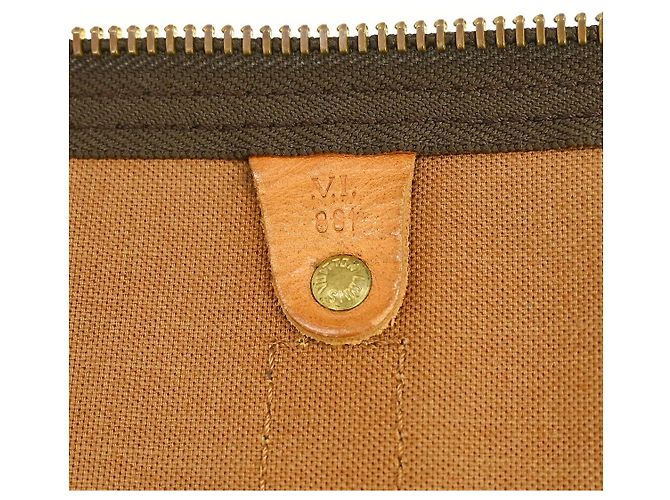 Louis Vuitton Keepall Bandouliere Monogram Canvas 60 Marrone - vista 5
