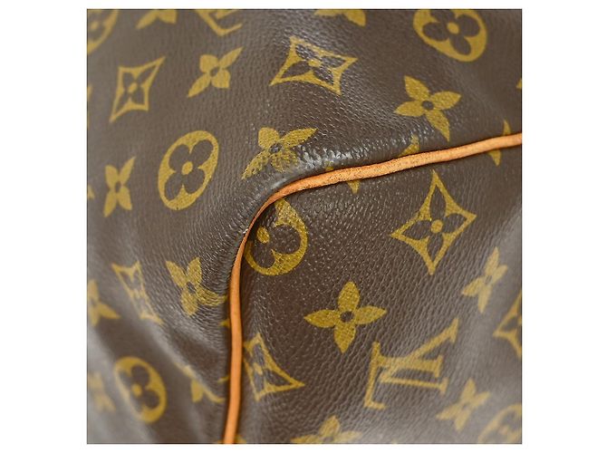 Louis Vuitton Keepall Bandouliere Monogram Canvas 60 Marrone - vista 7
