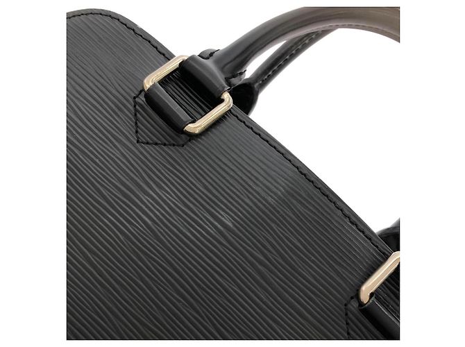 Borsa Louis Vuitton Epi Pont Neuf Nero - vista 5
