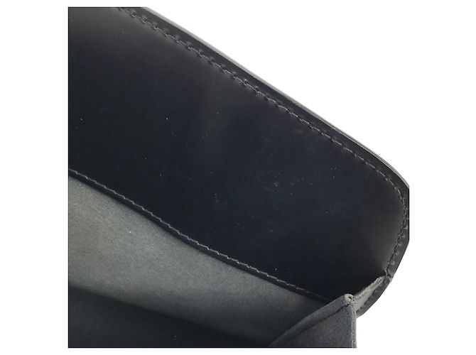 Borsa Louis Vuitton Epi Pont Neuf Nero - vista 9